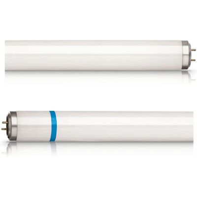 Philips Actinic TL-D 18W/10 Secura - Ampoule fluorescente - Publicité Philips Actinic TL-D 18W/10 Secura - Ampoule fluorescente - Publicité