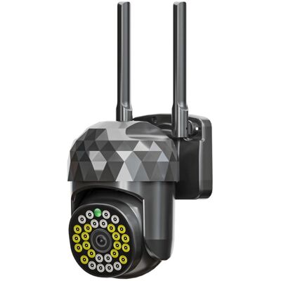 GreenZech HD 2MP Waterproof Infrared Full Color Night Vision Security Camera - Black GreenZech HD 2MP Waterproof Infrared Full Color Night Vision Security Camera - Black
