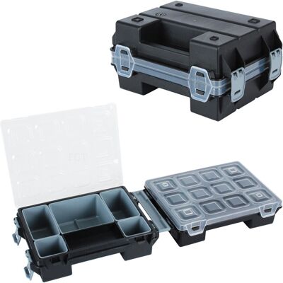 URBN Living - Tool Box - Black - Extendable Trays URBN Living - Tool Box - Black - Extendable Trays