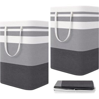 Linghhang - Laundry Basket - 75 L - Foldable - Large capacity Linghhang - Laundry Basket - 75 L - Foldable - Large capacity