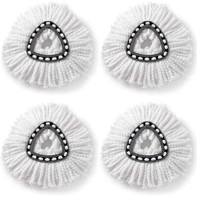 Linghhang - Cotton Triangular Mop Head - 15 cm - 4 pcs - Mop Head Linghhang - Cotton Triangular Mop Head - 15 cm - 4 pcs - Mop Head