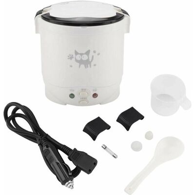 Linghhang Mini Olla Arrocera - Vaporera portátil 1L Multifunción Linghhang Mini Olla Arrocera - Vaporera portátil 1L Multifunción