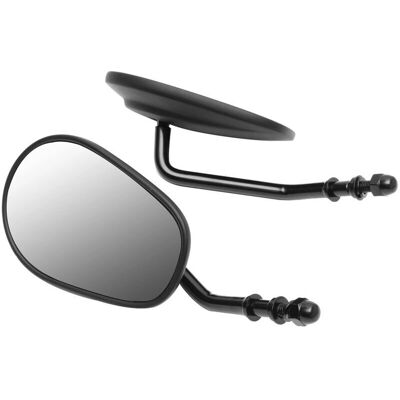 LINGHHANG - Harley 883 Premium - Negro - Espejos de motocicleta LINGHHANG - Harley 883 Premium - Negro - Espejos de motocicleta