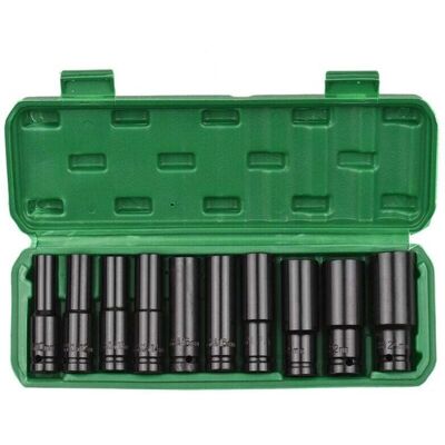 Linghhang - 10-24 mm Hex - 1/2 in - Sockets - Socket Set Linghhang - 10-24 mm Hex - 1/2 in - Sockets - Socket Set