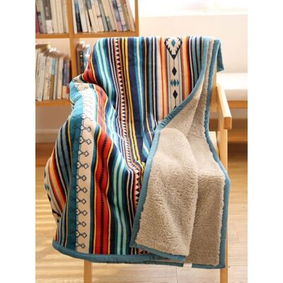 Linghhang - PolarFleece130x150 - Blue - Throw blanket Linghhang - PolarFleece130x150 - Blue - Throw blanket