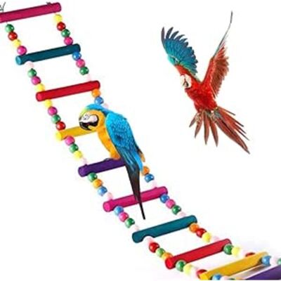 Generic - RainbowBridge - Naturlæ træ - 74 cm - Fugle legetøj Generic - RainbowBridge - Naturlæ træ - 74 cm - Fugle legetøj