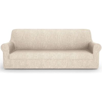 PETTI ARTIGIANI ITALIANI Sofa Cover - Panna - Elasticized, 2 Seater PETTI ARTIGIANI ITALIANI Sofa Cover - Panna - Elasticized, 2 Seater