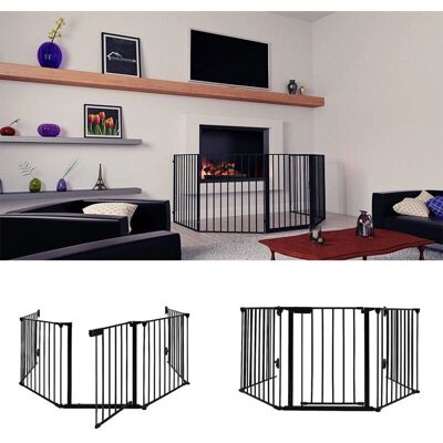 AQRAU - Barrier 310cm - 310 cm - 5 panels - Safety Gate AQRAU - Barrier 310cm - 310 cm - 5 panels - Safety Gate