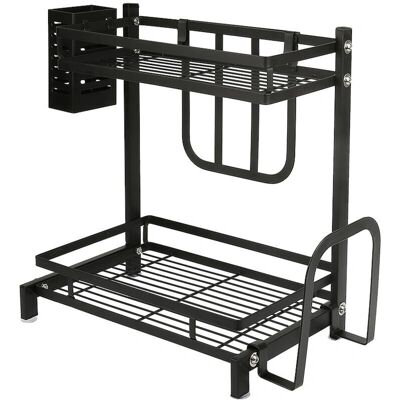 AQRAU - Rack - Acero inoxidable - 34×21×41.7cm - Rack AQRAU - Rack - Acero inoxidable - 34×21×41.7cm - Rack