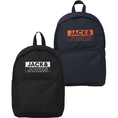 Jack & Jones DNA Rucksack - 2er-Set, Blau & Schwarz Jack & Jones DNA Rucksack - 2er-Set, Blau & Schwarz