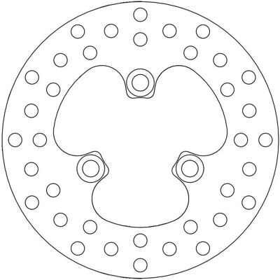 Disco freno Honda TRX - Acciaio inossidabile, Ventilato, Rotondo Disco freno Honda TRX - Acciaio inossidabile, Ventilato, Rotondo