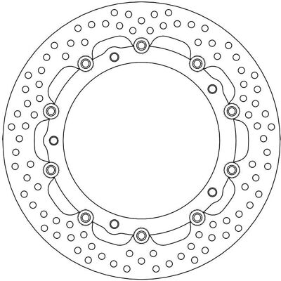 Disco Freno Halo Anteriore Bilaterale Moto Master Disco Freno Halo Anteriore Bilaterale Moto Master