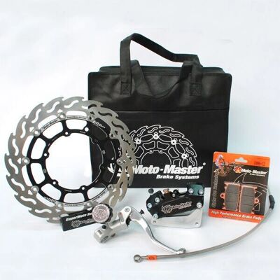Kit frein supermotard Flame 320mm Moto Master pour Sherco - Publicité Kit frein supermotard Flame 320mm Moto Master pour Sherco - Publicité