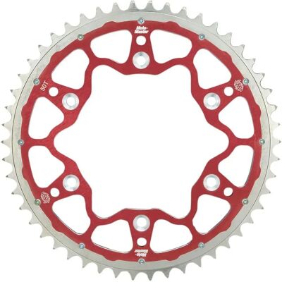 MotoMaster - 520 Bi-metal - 50T - Rosso - Sprocket MotoMaster - 520 Bi-metal - 50T - Rosso - Sprocket