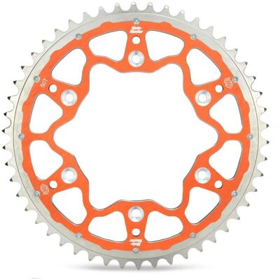 MotoMaster - Bi-metal 520 50T - Orange - Sprocket - Publicité MotoMaster - Bi-metal 520 50T - Orange - Sprocket - Publicité