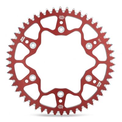 MotoMaster - Alu Anti-Boue 520 - Rosso - 51T - Pignone MotoMaster - Alu Anti-Boue 520 - Rosso - 51T - Pignone