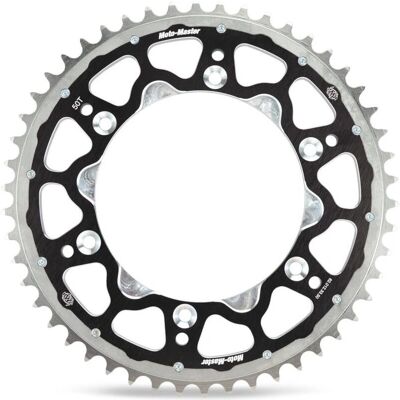 MotoMaster - Bi-Metall Pas 520 49 Zähne Schwarz - Zahnrad MotoMaster - Bi-Metall Pas 520 49 Zähne Schwarz - Zahnrad