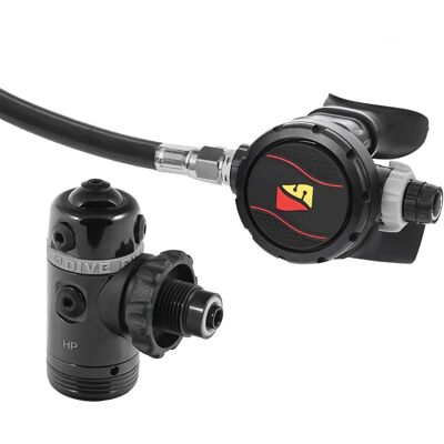 Conjunto de Regulador Dive Rite Xt - Equilibrado, 5 Puertos, Yoke/DIN Conjunto de Regulador Dive Rite Xt - Equilibrado, 5 Puertos, Yoke/DIN