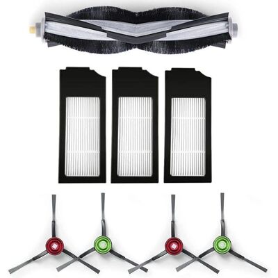Ecovacs Deebot X1 Turbo / OMNI 1 - Brosse principale, 4 brosses latérales, 3 filtres HEPA Ecovacs Deebot X1 Turbo / OMNI 1 - Brosse principale, 4 brosses latérales, 3 filtres HEPA
