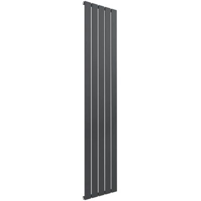Reina - Flat Single Designer Vertical Radiator - 1600x366 - Anthracite - Radiator Reina - Flat Single Designer Vertical Radiator - 1600x366 - Anthracite - Radiator