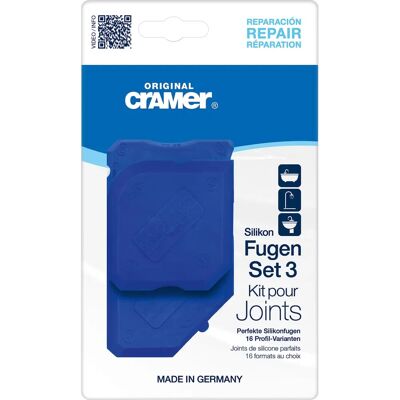 CRAMER Fugi-Kit - Professional sealing and grouting set - Tool kit for silicone and standard materials CRAMER Fugi-Kit - Professional sealing and grouting set - Tool kit for silicone and standard materials