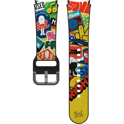 Keltainen polyuretaaniranneke Samsung GP-TYL315SBC - Watch Strap Keltainen polyuretaaniranneke Samsung GP-TYL315SBC - Watch Strap