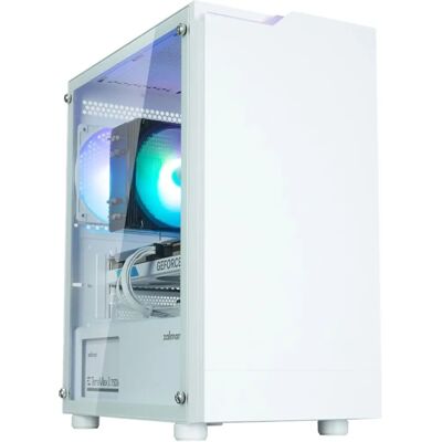 Zalman T4 Plus Weiß MicroATX Gehäuse - Computer Case Zalman T4 Plus Weiß MicroATX Gehäuse - Computer Case