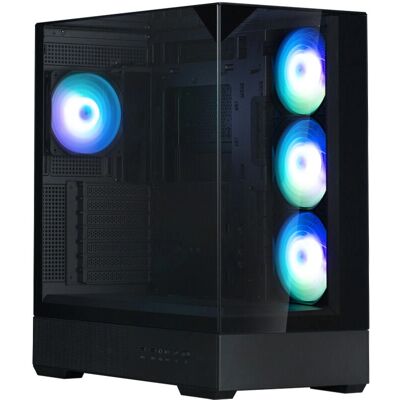 Zalman P40 Prism Plus - Gehäuse, Schwarz Zalman P40 Prism Plus - Gehäuse, Schwarz