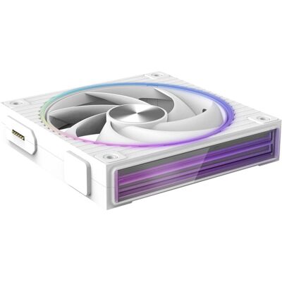 Zalman ZM-DF120 Weiß Computer Kühlung - ARGB PWM Lüfter Zalman ZM-DF120 Weiß Computer Kühlung - ARGB PWM Lüfter