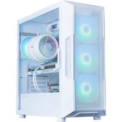 Zalman i3 Neo ARGB V2 Tempered Glass PC-Gehäuse Weiß Zalman i3 Neo ARGB V2 Tempered Glass PC-Gehäuse Weiß