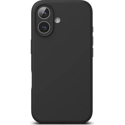 Ringke iPhone 16 Silikon Magnetcase - Schwarz Ringke iPhone 16 Silikon Magnetcase - Schwarz