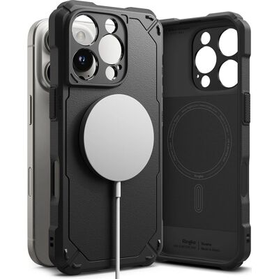 Ringke Rugged Gear Magnetic Hülle für iPhone 16 Pro - Stoßfest, MagSafe Ringke Rugged Gear Magnetic Hülle für iPhone 16 Pro - Stoßfest, MagSafe