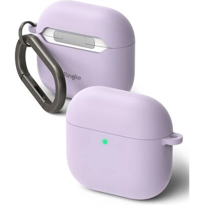 Ringke Silikonhülle für Apple AirPods 4 - Lila - Kopfhörerschutz Ringke Silikonhülle für Apple AirPods 4 - Lila - Kopfhörerschutz
