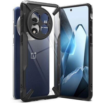 Ringke Fusion X Råstærkt telefoncover til OnePlus 13 - Gennemsigtig/Sort Ringke Fusion X Råstærkt telefoncover til OnePlus 13 - Gennemsigtig/Sort