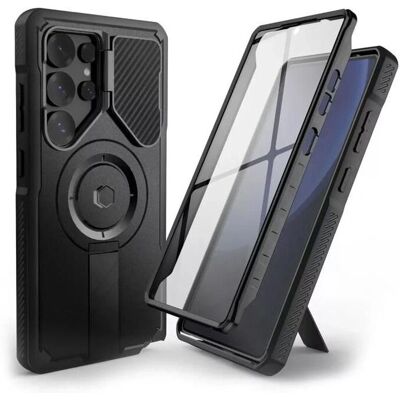 Ringke Galaxy S25 Ultra Fusion Bold Cover - Gennemsigtig / Sort - Mobilcover Ringke Galaxy S25 Ultra Fusion Bold Cover - Gennemsigtig / Sort - Mobilcover