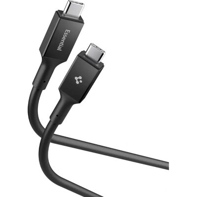 Cavo USB-C Spigen EB10020CC - 100W, 2m, Nero Cavo USB-C Spigen EB10020CC - 100W, 2m, Nero