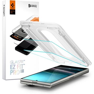Spigen gennemsigtig skærmbeskyttelse til Samsung Galaxy Z Fold7 - 2 stk. Spigen gennemsigtig skærmbeskyttelse til Samsung Galaxy Z Fold7 - 2 stk.