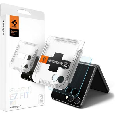 Spigen Klarsicht-Displayschutz für Samsung Z Flip7 - 2 Stück Spigen Klarsicht-Displayschutz für Samsung Z Flip7 - 2 Stück