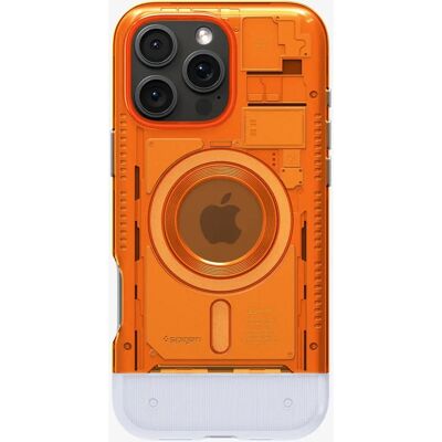 Coque pour téléphone Spigen Classic C1 MagFit Orange - Étui pour mobile Coque pour téléphone Spigen Classic C1 MagFit Orange - Étui pour mobile