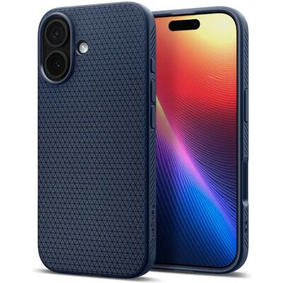 Spigen - Liquid Air - iPhone 17 - Navy - Tok Spigen - Liquid Air - iPhone 17 - Navy - Tok