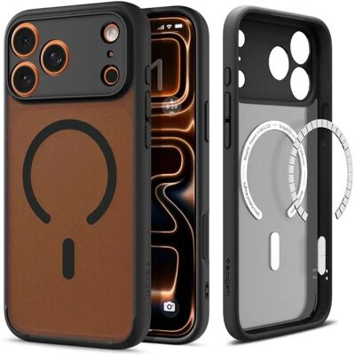 Spigen Apple iPhone 17 Pro FROST BLACK Ultra Hybrid - Coque - Publicité Spigen Apple iPhone 17 Pro FROST BLACK Ultra Hybrid - Coque - Publicité