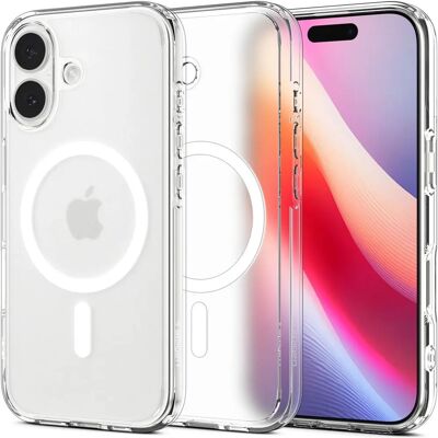 Spigen iPhone 17 Frost White MagSafe Schokbestendige Cover Spigen iPhone 17 Frost White MagSafe Schokbestendige Cover