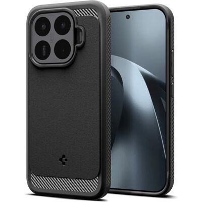 Spigen - Rugged Armor - Xiaomi 17T - Schwarz - Telefonhülle Spigen - Rugged Armor - Xiaomi 17T - Schwarz - Telefonhülle