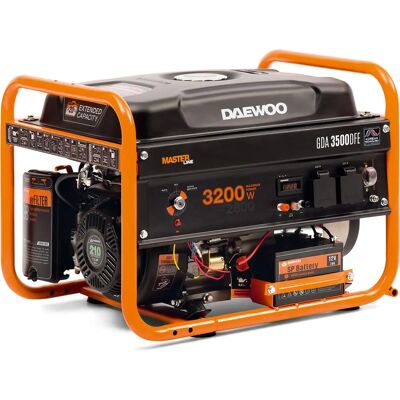 Generator Daewoo GDA 3500DFE - Podwójne paliwo, 3,5kW Generator Daewoo GDA 3500DFE - Podwójne paliwo, 3,5kW
