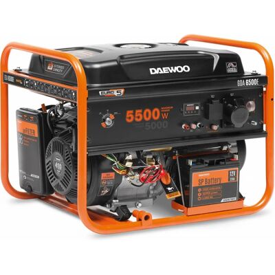 Daewoo - GDA 6500E - 5.5kW - 30L - Motor-Generator Daewoo - GDA 6500E - 5.5kW - 30L - Motor-Generator