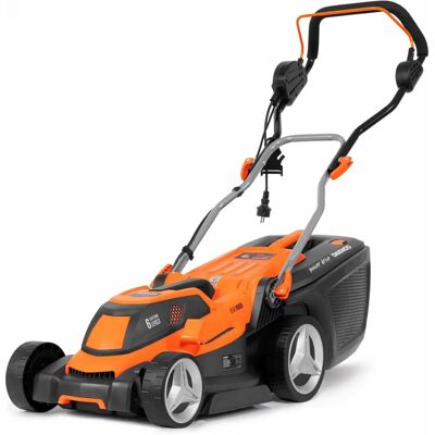 Daewoo DLM 1900E - Elektrische Rasenmäher - 38cm, 1600W, Schwarz, Orange Daewoo DLM 1900E - Elektrische Rasenmäher - 38cm, 1600W, Schwarz, Orange