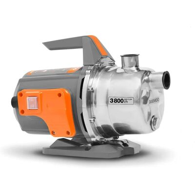 Daewoo DGP 4000 INOX Vesipumppu - 1200 W, 4,8 bar, 3800 l/h Daewoo DGP 4000 INOX Vesipumppu - 1200 W, 4,8 bar, 3800 l/h