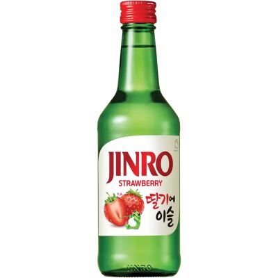 Jinro Soju Fraise 36cl - Spiritueux - Publicité Jinro Soju Fraise 36cl - Spiritueux - Publicité