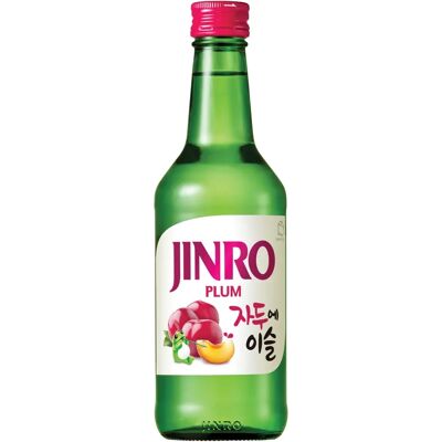 Jinro Soju Plum 36cl Spiritueux - Publicité Jinro Soju Plum 36cl Spiritueux - Publicité