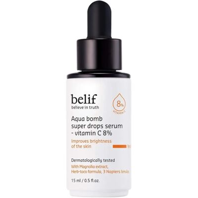 Belif Aqua Bomb Super Drops Serum - Vitamin C 8% - Feuchtigkeitsserum Belif Aqua Bomb Super Drops Serum - Vitamin C 8% - Feuchtigkeitsserum